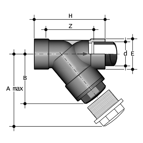 Schweißmuffe > d 75 mm