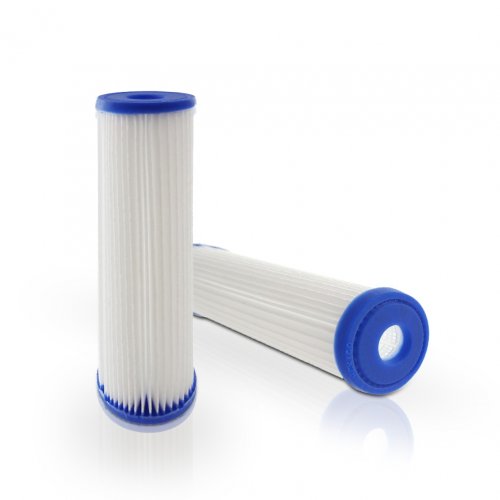 Pentek Wasserfilter, Filterkerze R-Serie 10 Zoll - Gefaltete Polyester-Filterkerze 